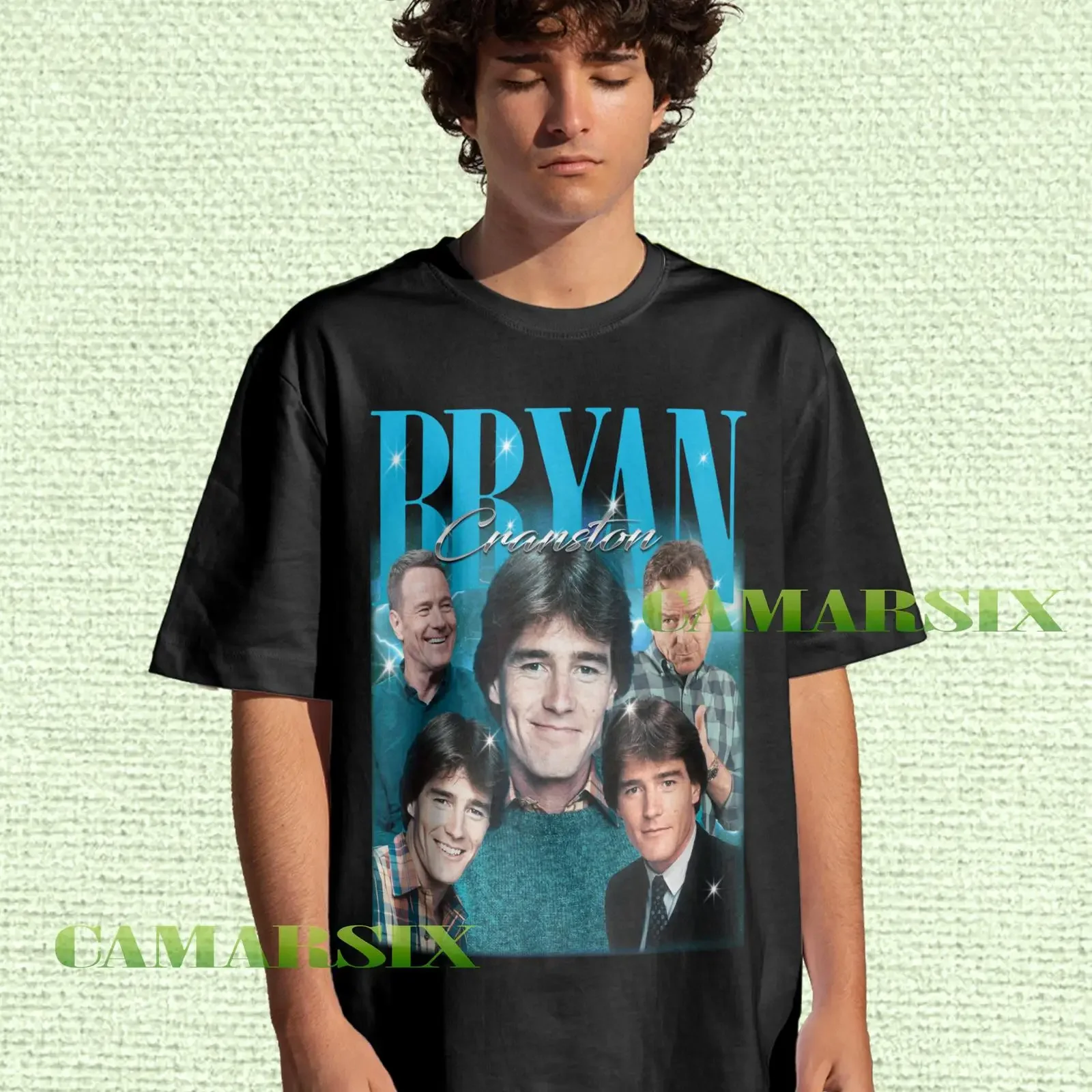 Bryan Cranston Vintage Retro 90s T Shirt Pop Culture Film Lover vintage Washed designer clothes Soft graphic streetwear