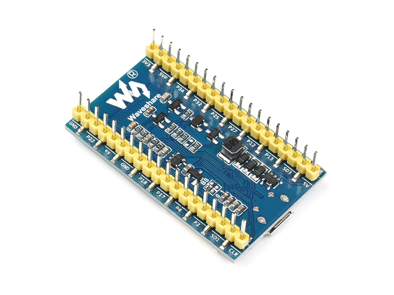 Placa de driver waveshare esp32 epaper para painéis brutos waveshare spi e-paper wifi/bluetooth sem fio compatível, spi para arduino