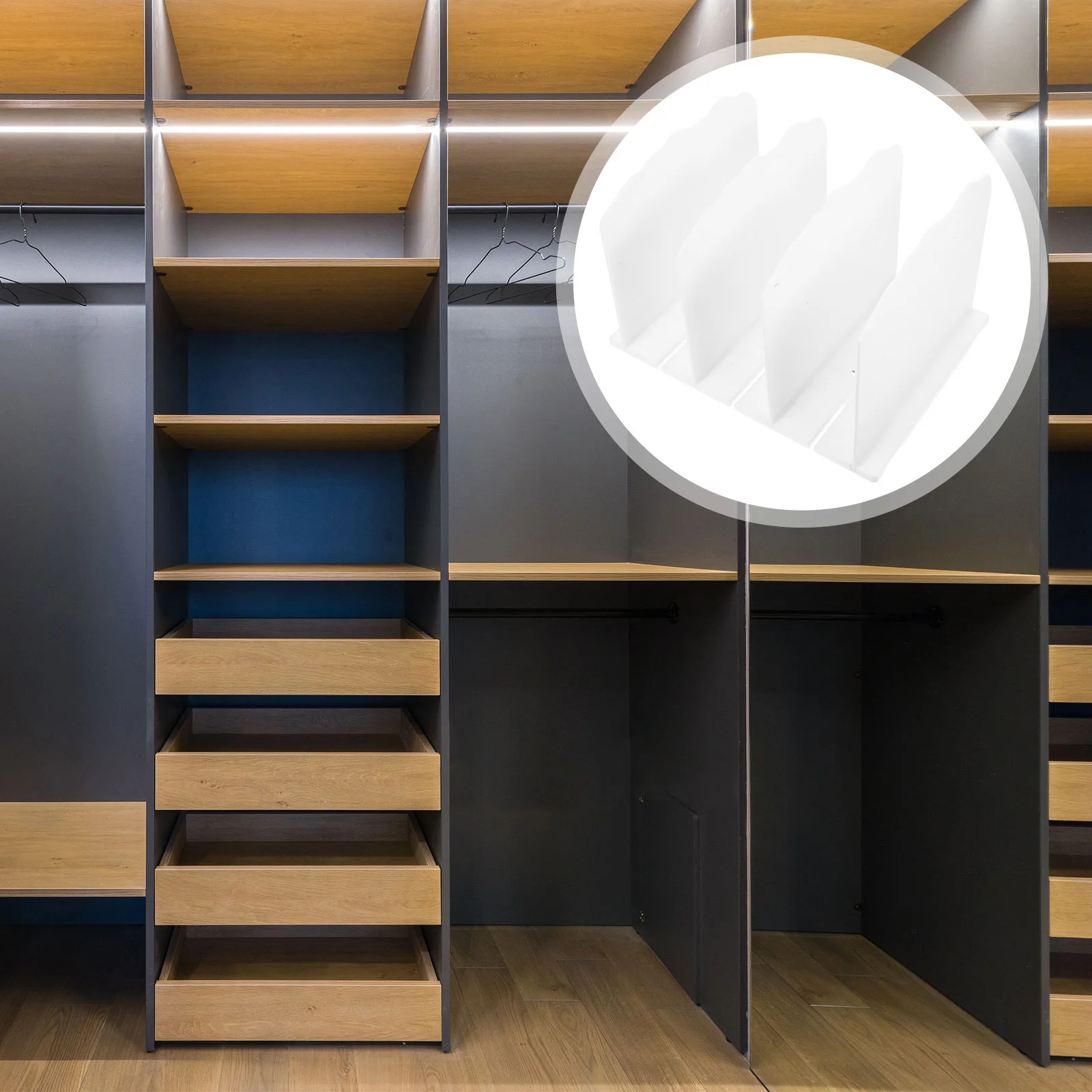 2 قطعة رف تخزين الحقائب نمط متموج خزانة منظم تصميم متشابك لحقائب اليد محافظ حامل المحفظة مقسم الرف