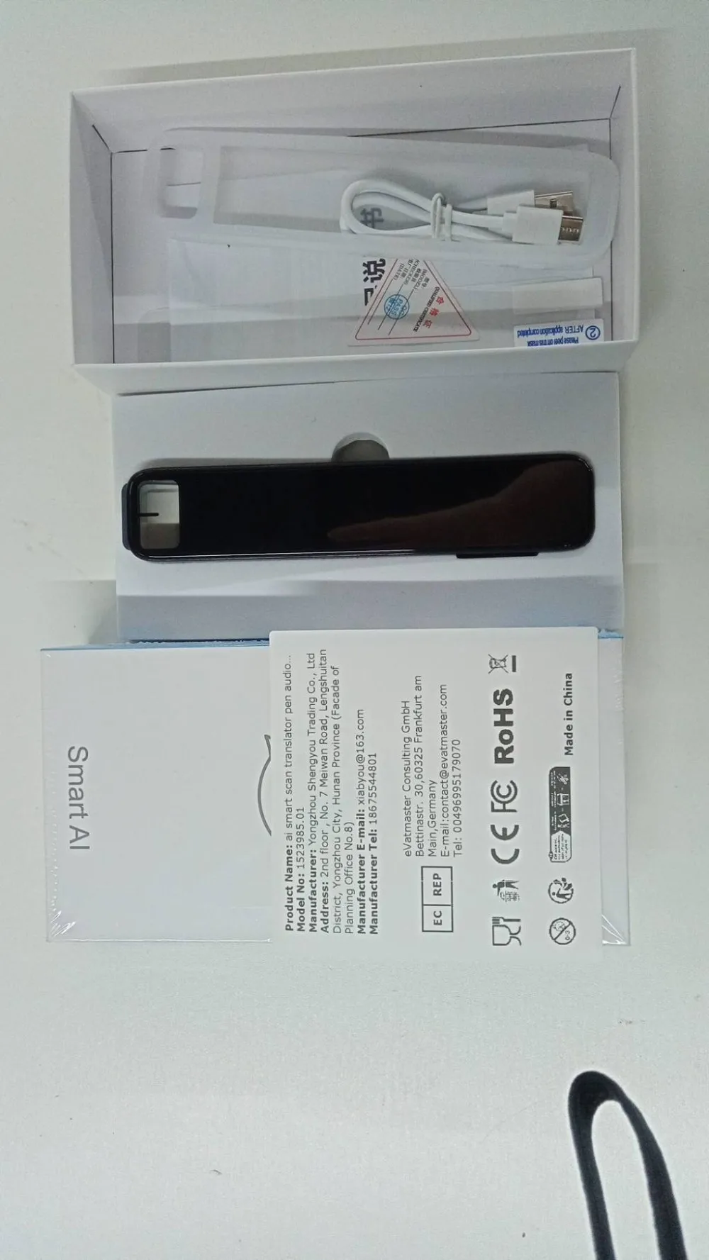 Smart Voice Translator 150 Languages Portable Voice Text Reading Pen For Teacher Student Dictionary English Translator Pen