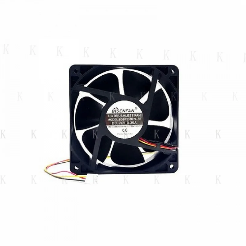 

C ДЛЯ 1 шт. БИЗЕНФАНСКИЙ вентилятор BDB1238H24-FR DC24V 0,3A 12038 12 см 3-проводной охлаждающий вентилятор # Т10