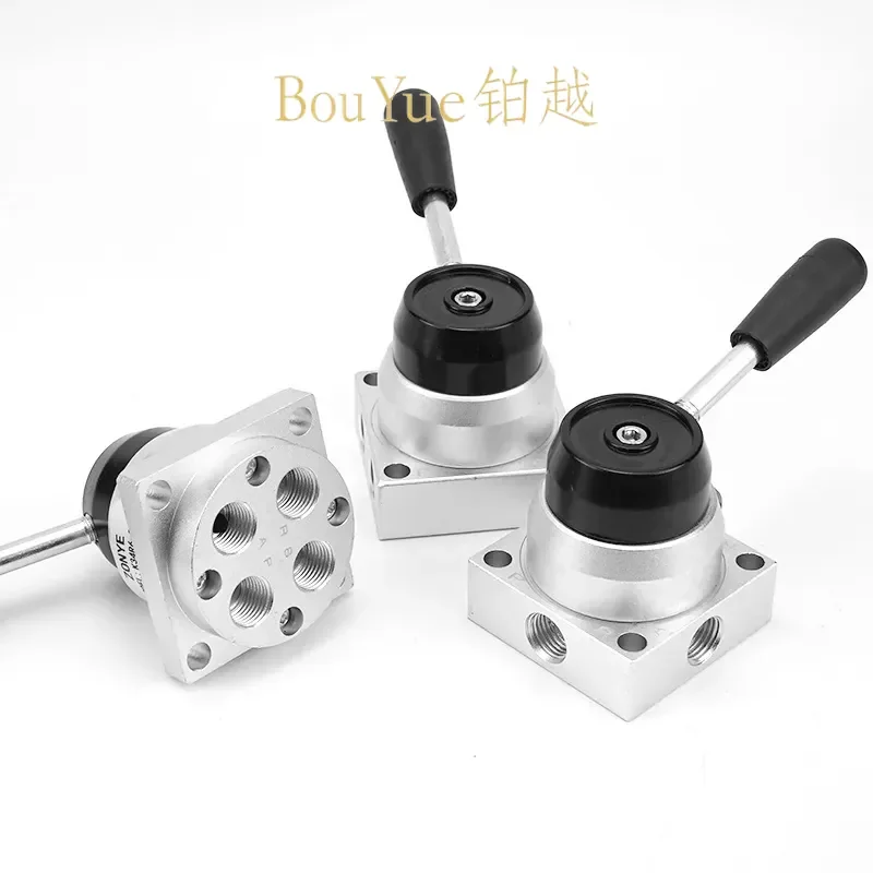 for K34R6-8D/L/A/S Pneumatic Hand Valve 2 Position 4 Way Manual Reversing Switch Cylinder Control