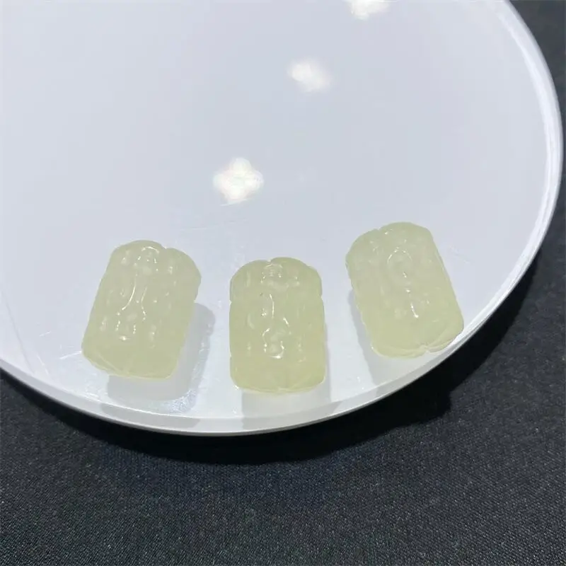 

5PCS Natural Lemon Citrine Mosaic Bead DIY Earring Bracelet Reiki Healing Fengshui Stone Accessories 11X15MM