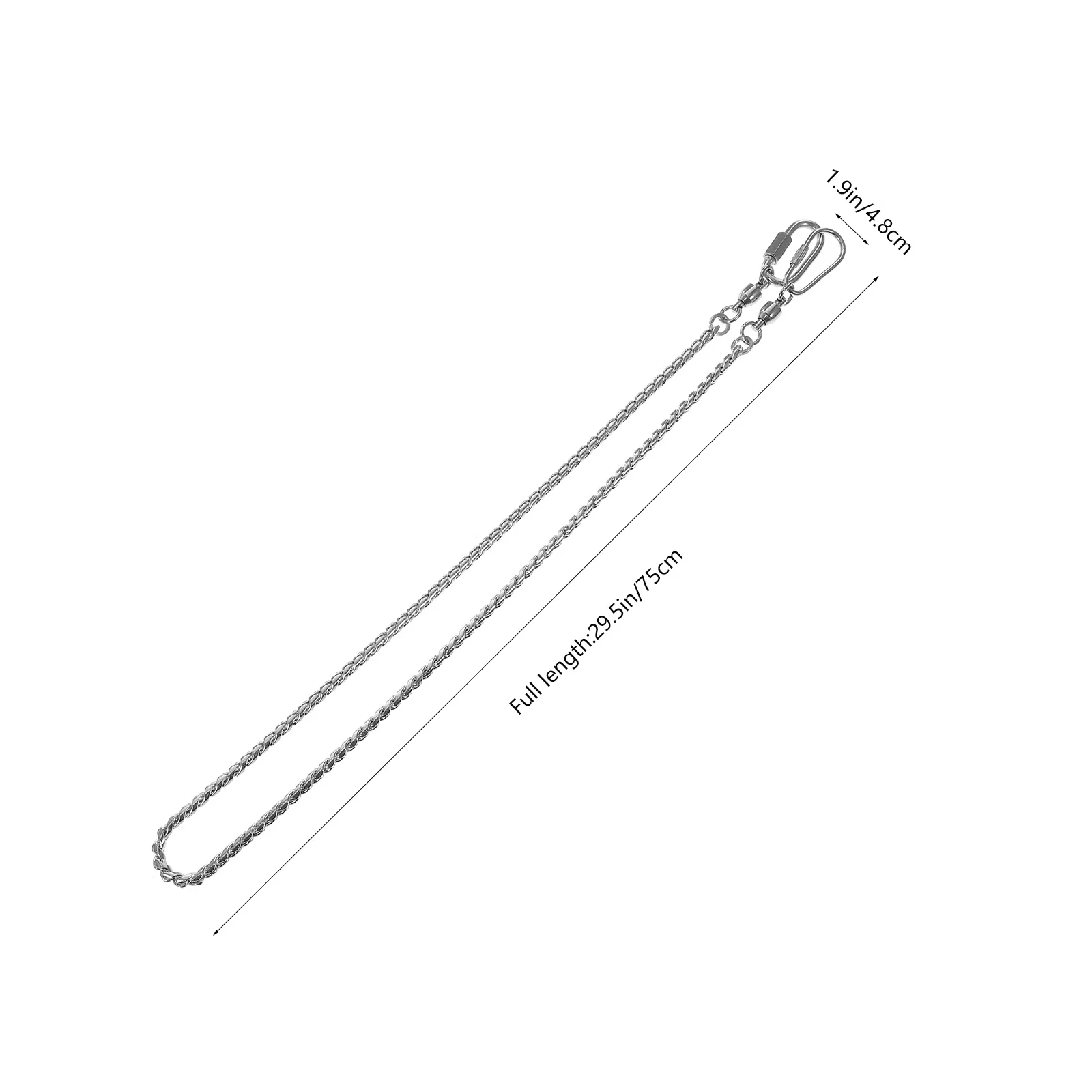 

Stainless Steel Foot Chain For Birds Size 4 Thin Anti-Off Ankle Ring Durable Pet Parrot Cockatiel Anklet Birds Foot Anklet