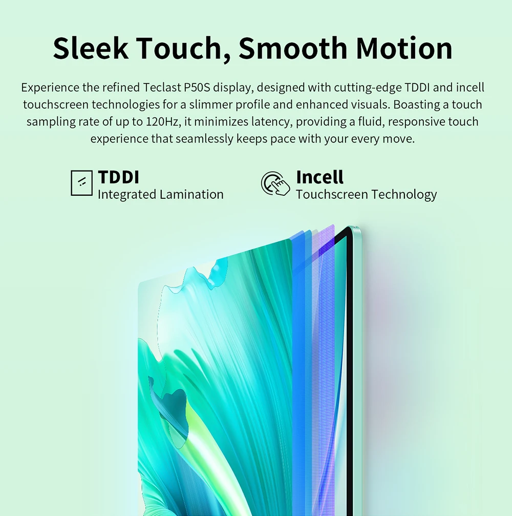 Teclast P50S Set Tablets PC 11'' TDDI Max.12GB RAM 128GB ROM Unisoc T606 Octa Core Android 14 Widevine L1 8000mAh 13MP+5MP
