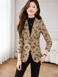 Fashion new professional women's spring and summer high-quality, suit jacket, show elegant temperament