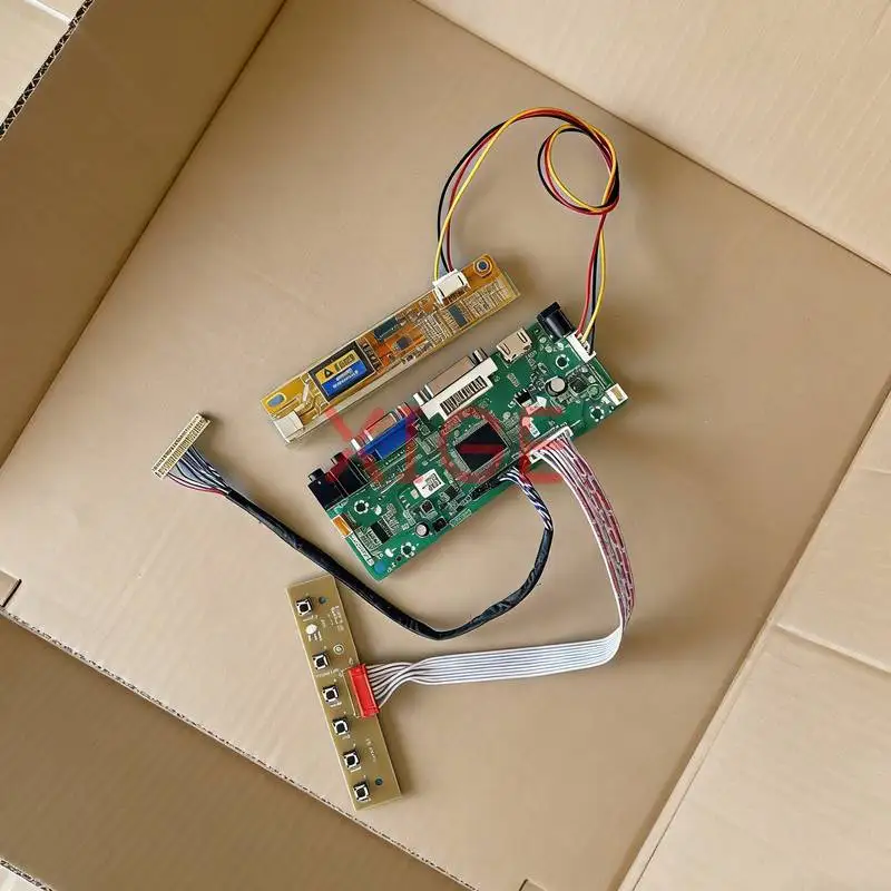 

Плата контроллера матрицы, совместимая с LP171W01 LP171WX2 LP171WP4 QD17TL02 1-CCFL 1440*900 HDMI+DVI+VGA 1440x900 LVDS 30-контактная, набор для самостоятельной сборки