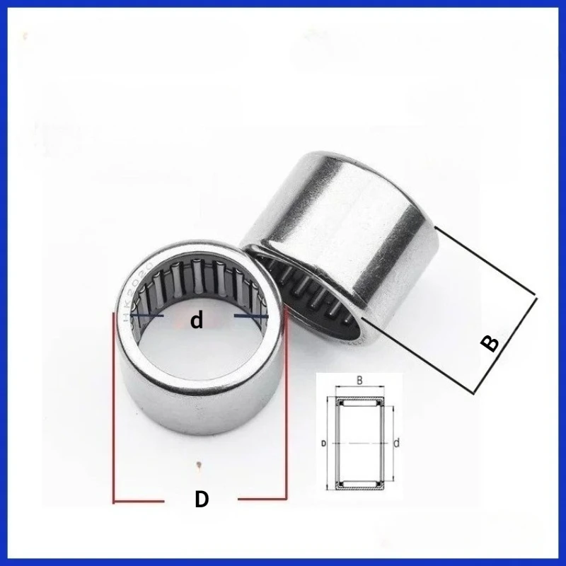 HK Needle Roller Bearing Type Inner Diameter 3 4 5 6 7 8 9 10 12 13 14 15 16 20 25