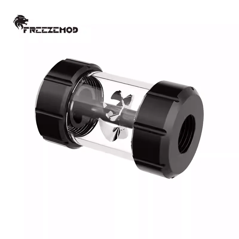 FREEZEMOD computer water cooling 2019 new metal impeller industrial water flow meter.SLJ-JX2