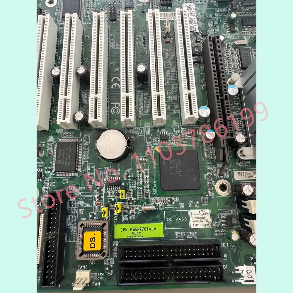 Industrial Control Motherboard 6 PCI Slots With Single Network Port PEB-7701VLA REV：3.2
