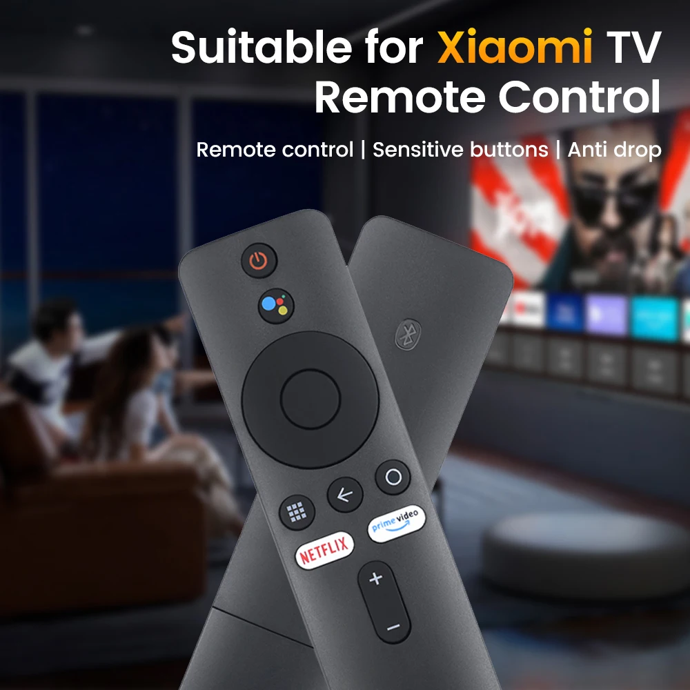 Новый голосовой Bluetooth для Xiaomi MI BOX S Pro, пульт дистанционного управления Bluetooth 5,0, голосовое управление, 4K-палка, пульт дистанционного управления для глобальных пользователей