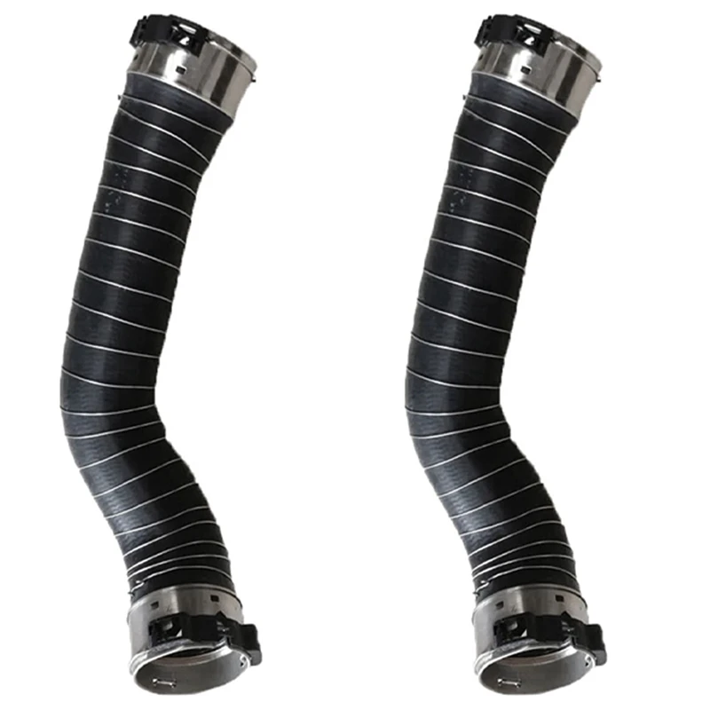 2X 144633XN8A Car Turbo Intercooler Hose For Nissan NV350 14463-3XN8A Auto Parts Coolant Rubber Radiator Air Inlet Pipe