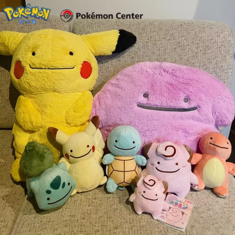 acgペンダントグッズ公式正規品ポケモンぬいぐるみキーホルダー-ディットトランスフォームシリーズ-ピカチュウ-クレファイア-ブルバサウル-チャーマンダー-スクイレル