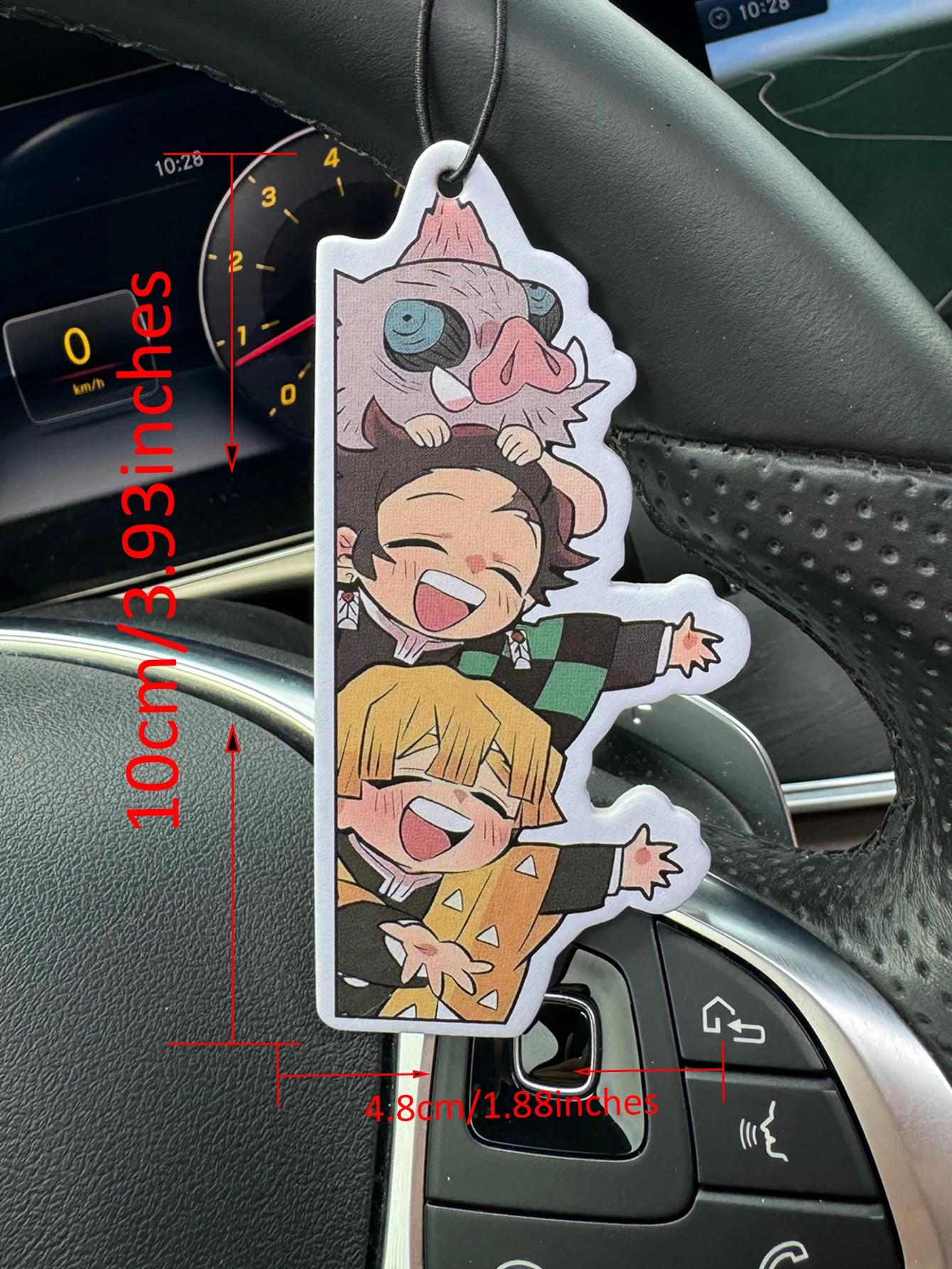 Japanese Cartoon Anime Cute Design Porcupine Demon Hilton Hotel Non-Toxic Car Air Freshener (Sea Salt and Aloe Vera) Car Air Freshener, Infused with Essential Oils | Lasted More Than 60 Days |   Car Vent Clip Fragrance Box Refill, Ifra Safety Tested, Rearview Mirror Hanging Fragrance Car Scent Diffuser, Car Interior Decoration, Deodorizer for Room, Bedroom, Toilet, Wardrobe, Gift for Friends or Wife.