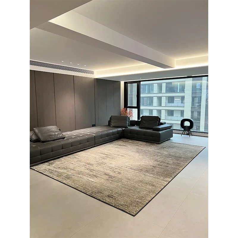 

Italian home minimalist 2025 new living room carpet bedroom waterproof and anti-fouling floor mat American