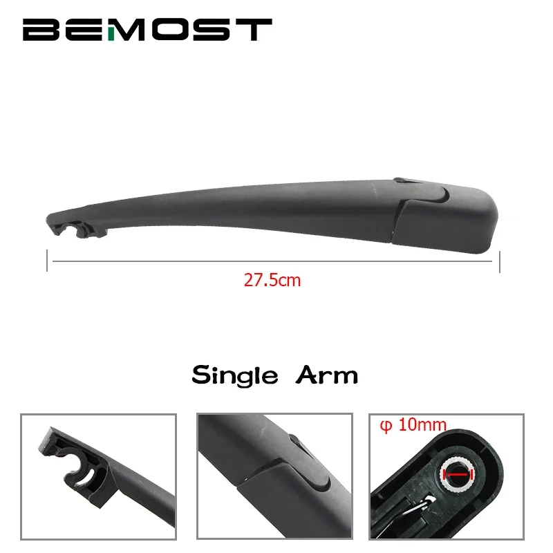 BEMOST Car Rear Windshield Wiper Arm Blades Brushes For Hyundai Grand I10 2013 Onwards Back Windscreen Auto Styling Accessories