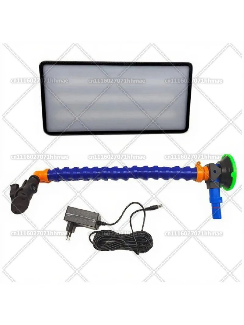 Cordless LED Lamp Checking Tool for Car Paintless Dent Repair - 6 LED Light, Portable Dent Inspection Lamp, Car Body Dent Board