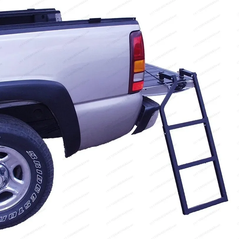 Special Pickup truck tailgate ladder Rear tailgate collapsible rotating ladder Pickup truck tailgate ladder