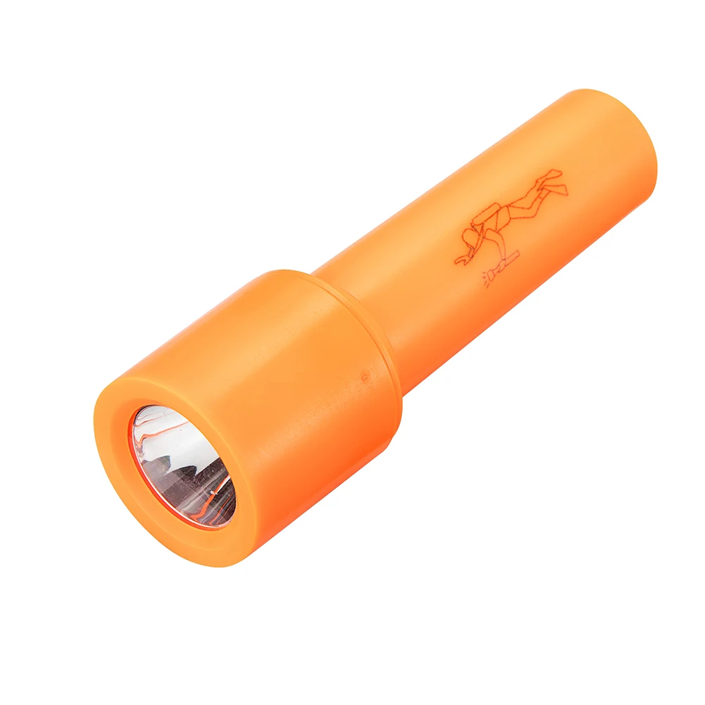 ABS Material Strong Light Diving Flashlight Torch with 1200LM for Underwater Activities like Diving Hunting etc