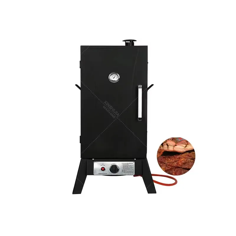 

Outdoor Vertical Commercial Rotisserie Sausage Fish Meat Bbq Smoker,bbq Sausage Meat Smoker Machine