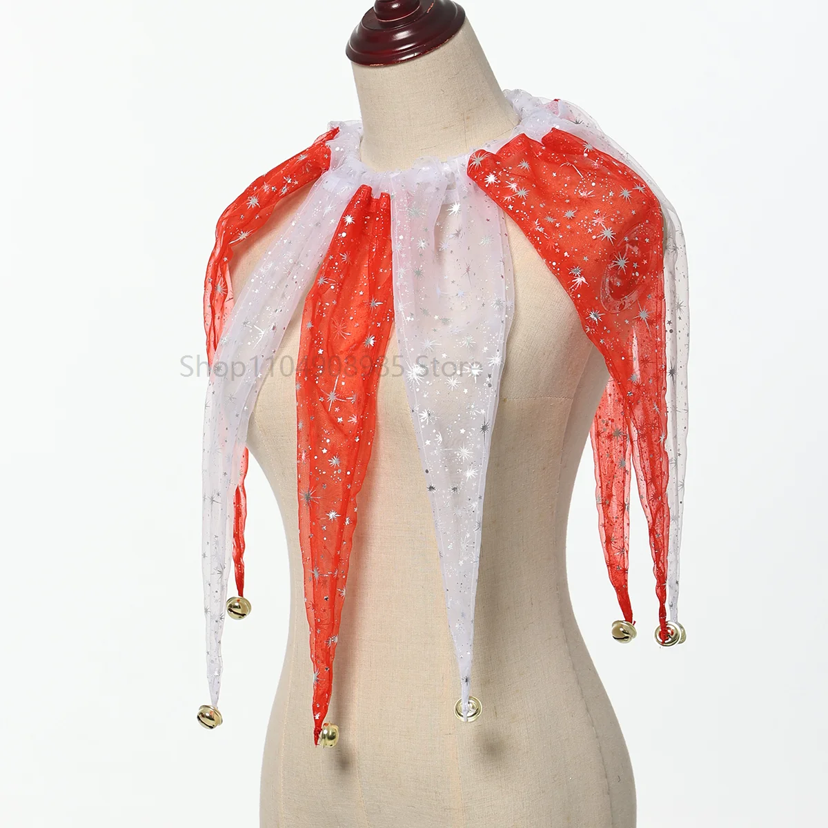 Clown Neck Ties for men tie Cosplay collar for woman detachable Fake collars tie cosplay Costume accessories