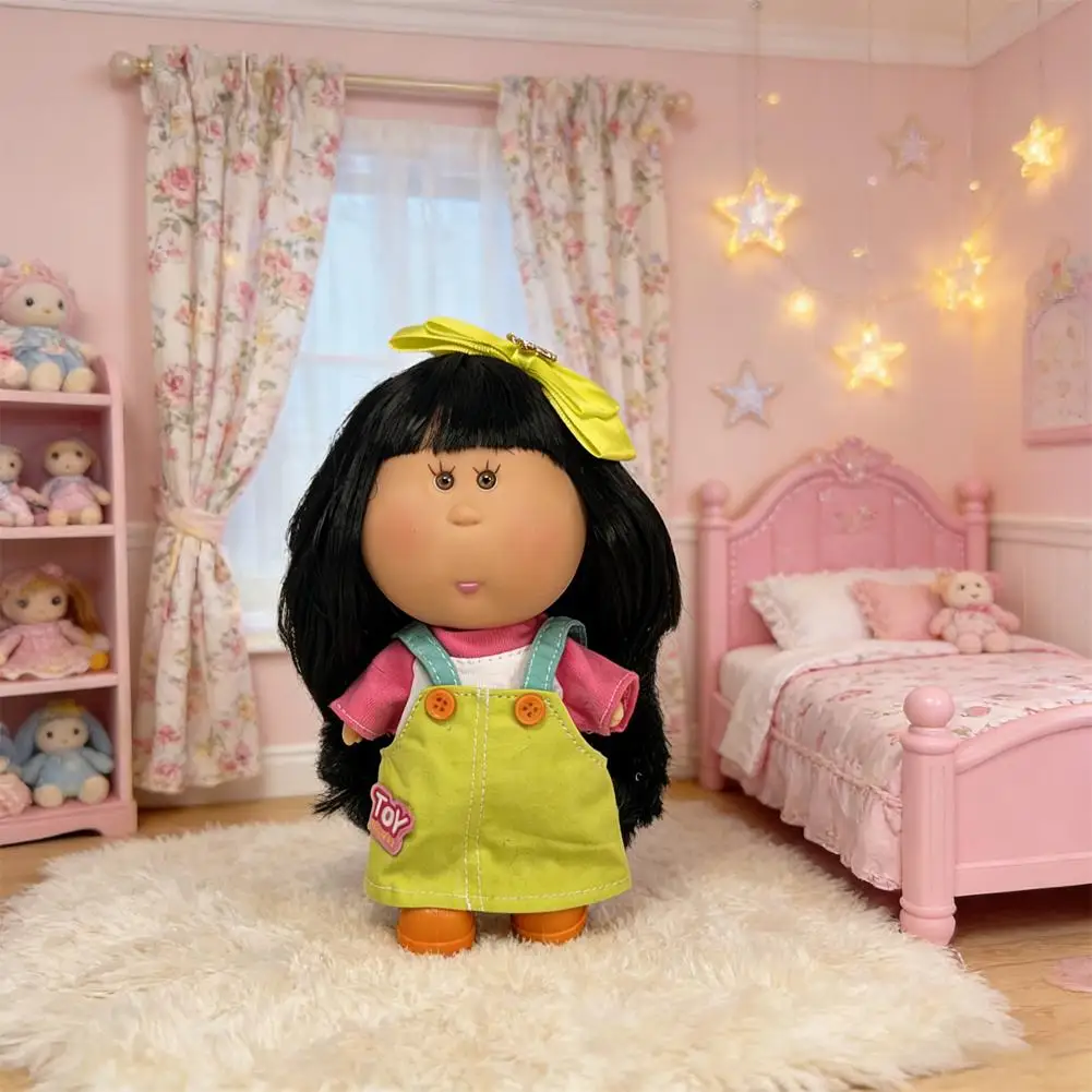 

Children's DIY Companion Doll New Multi-Style Options, 18cm Bean-Eyed Cute Vinyl Figurine Perfect Birthday Gift For Kids Gift