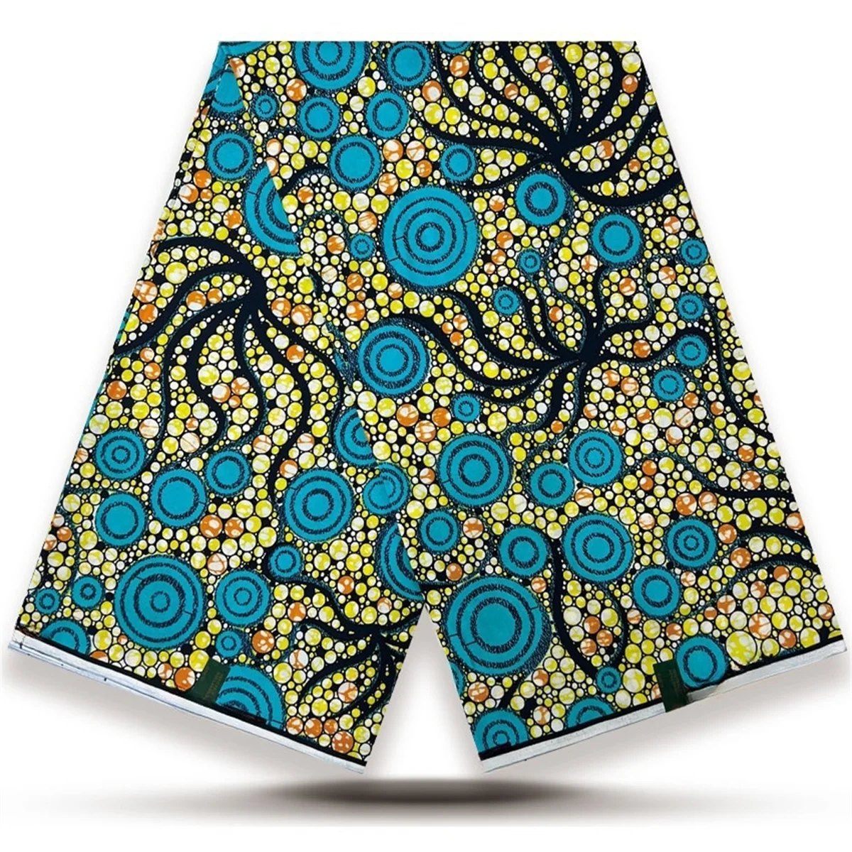 

6 Yards New Guaranteed Veritable Original Real Wax Ankara African Print Fabric 100% Cotton For Party Dress Tissus