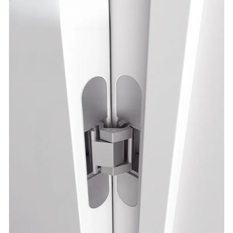 Invisible Hinge Trapdoor Invisible Door Hidden 3D Adjustable Cross Wooden Door Hidden