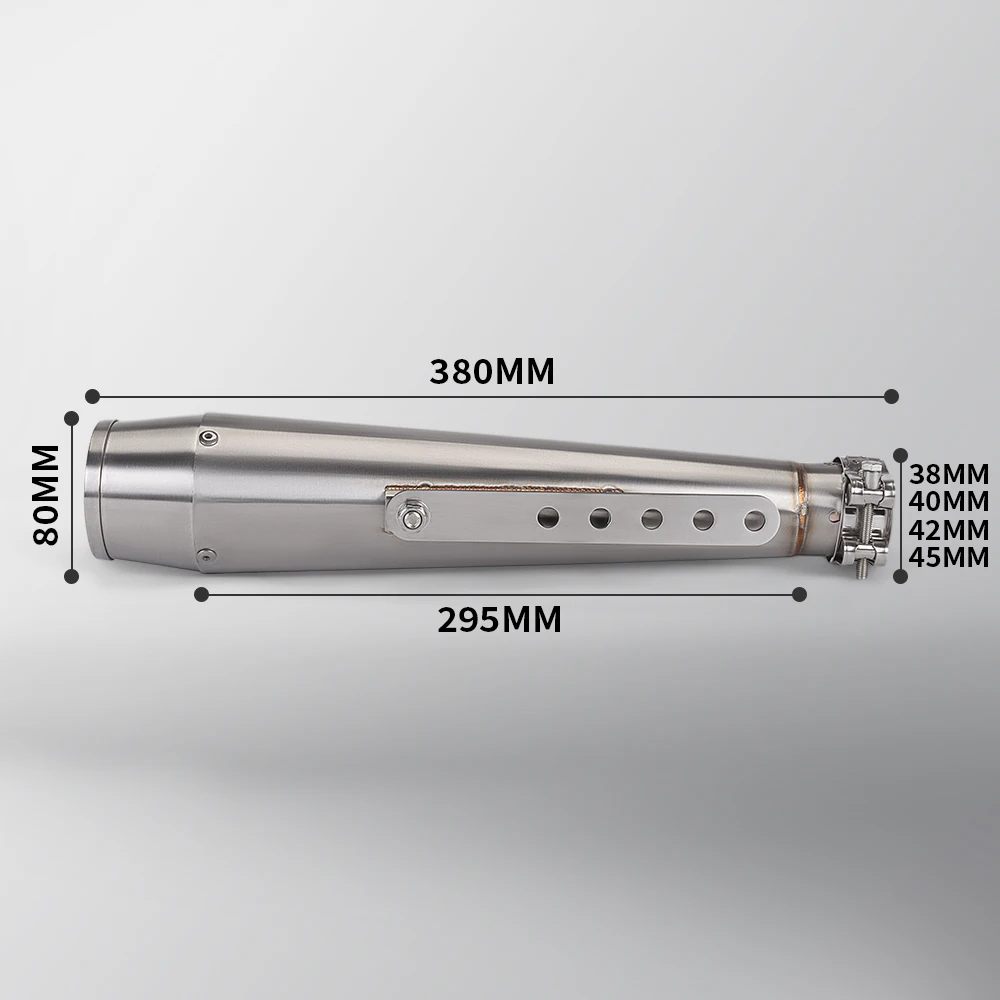 X4 ل 38/40/42/45 مللي متر أداء الرجعية خط سباق العادم الموقف الأصلي ريجال رابتور