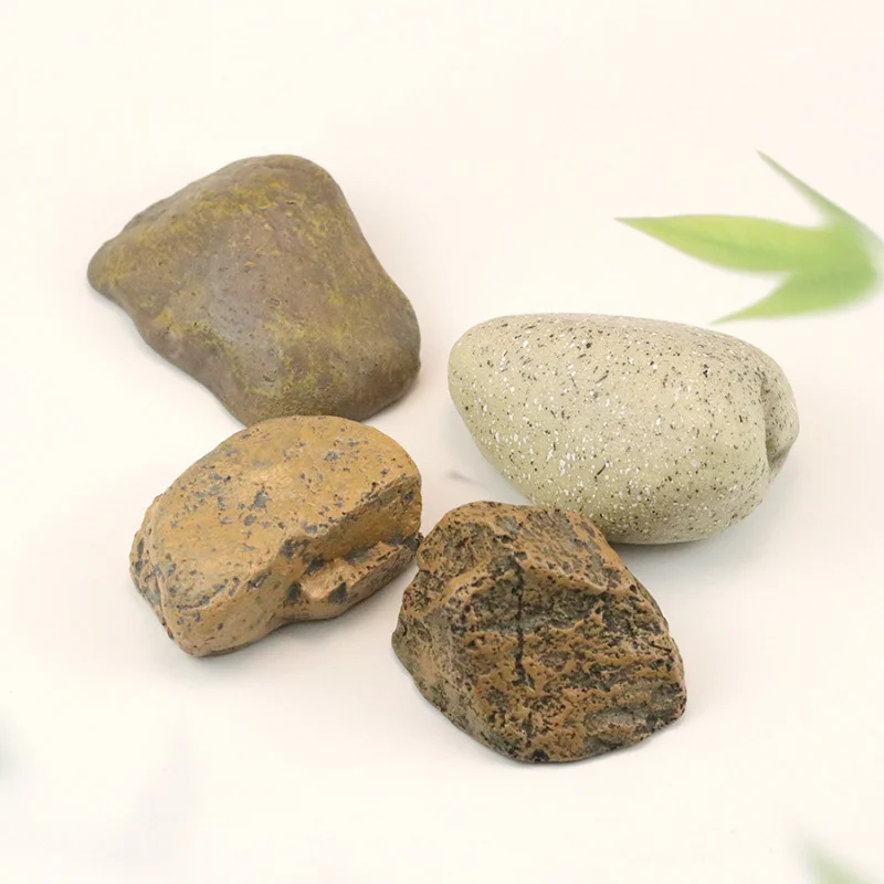 Simulated Stone Key Storage Box Resin  Shape Hidden Private Money Storage Box With Lid