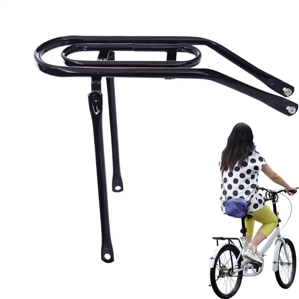 AliExpress NONE 20 Inch Bike Rear Rack Heavy Duty Luggage Carrier Lightweight Aluminum Bicycle Cargo Shelf Bike Pannier Carrying Accessories