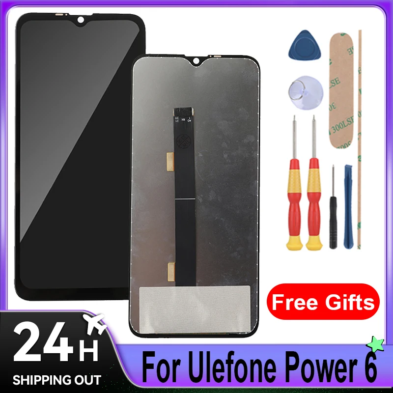 For Ulefone Power 6/Power 5/Power 5S/Note 10/Note 10P /LCD Display + Touch Screen + Tools
