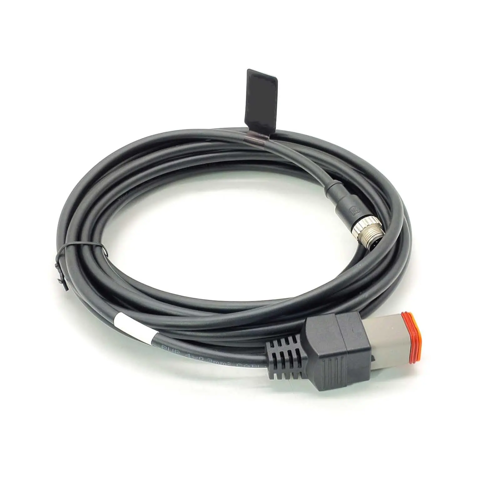 Marine NMEA 2000 Compatible Cable DT06 6S to M12 Male 5 Pin 5 Meters 
