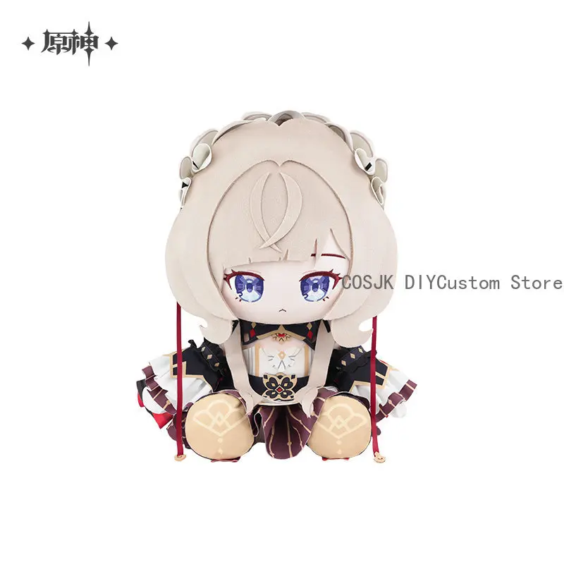 36cm Anime Sandrone Marionette Sitting Posture Cotton Doll Genshin Impact Plushie Change Clothes Plush Stuffed Toys Mascot Gift