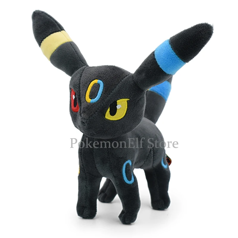 TAKARA TOMY Pokemon ยืนเงา Umbreon ตุ๊กตา Plush Kawaii Eeveelution Vaporeon Espeon Sylveon Plush คุณภาพของเล่นการ์ตูน