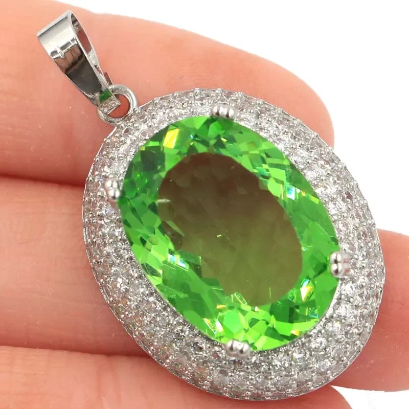 

Buy 3 Get 1 Free 8g Customized 925 SOLID STERLING SILVER PENDANT Alexandrite Topaz Tsavorite Garnet Red Ruby Tourmaline CZ