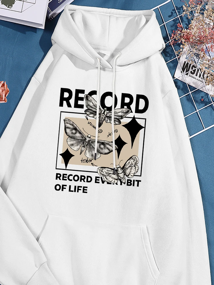 

Fecord Every Bit Of Life Printing For Women Sweatshirts Harajuku Sportwear Causual Loose Sweatshirt Unique Oversized Clothes