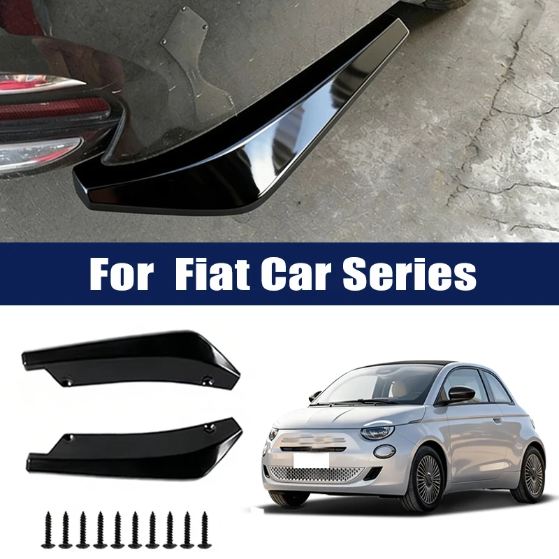 

Car Rear Bumper Lip Diffuser Splitter Spoiler Scratch Protector For Fiat 500 Panda Tipo Ducato Doblo Fiorino Palio Siena Strada