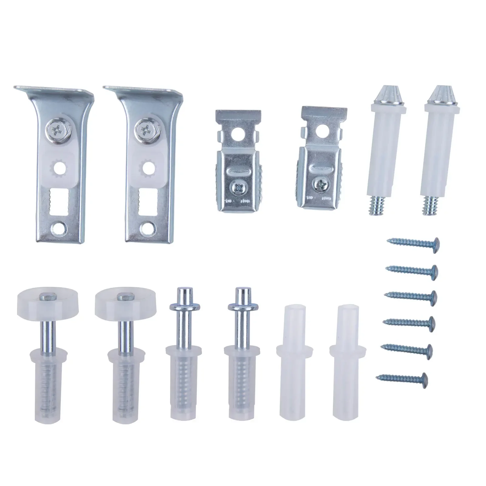 

Repair Tools Door Hardware Kits Silver Useful White 1 Pack Accessories Metal Parts Replacements High Quality Nice