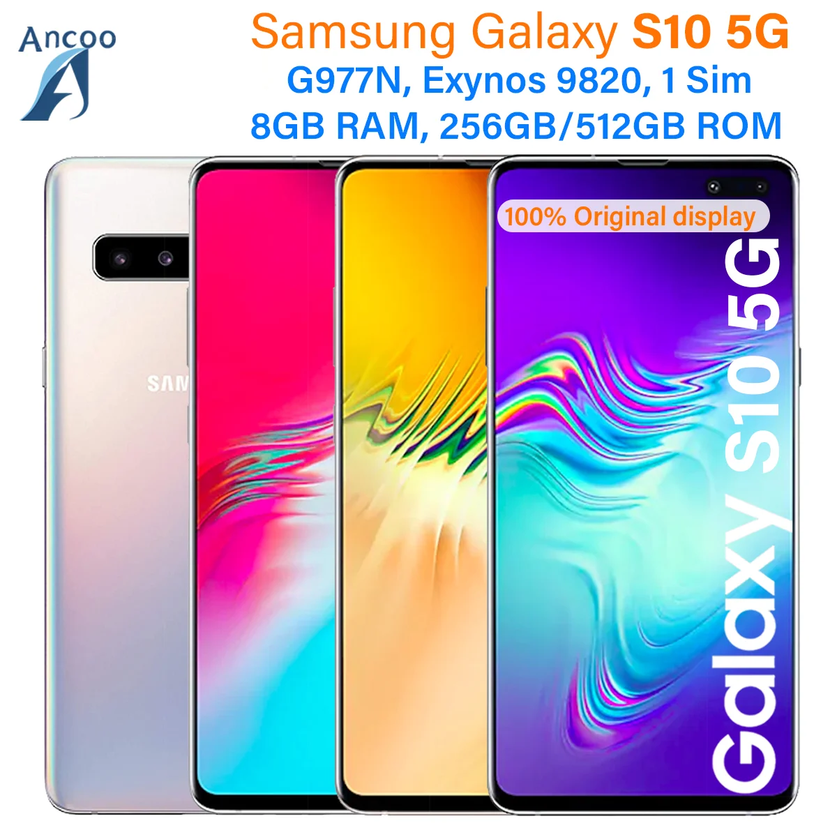 Samsung Galaxy S10 5G G977N Korea V 256GB/512GB ROM Exynos 9820 Octa Core 6.7