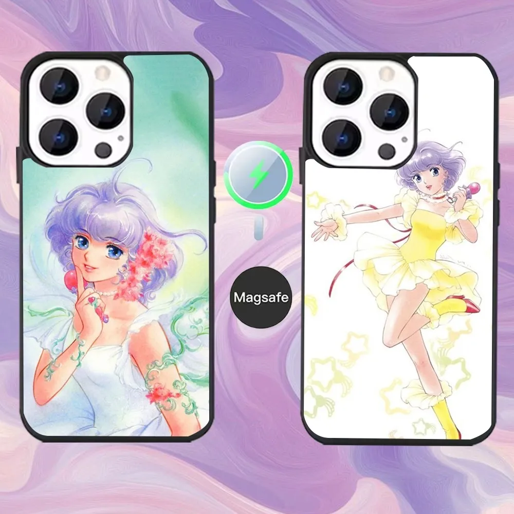 

C-Creamy Mami Magic Phone Case For iPhone 16,15,14,13,12,11,Pro,Max,Plus,Mini,Magsafe,Magnetic Wireless Charging Case
