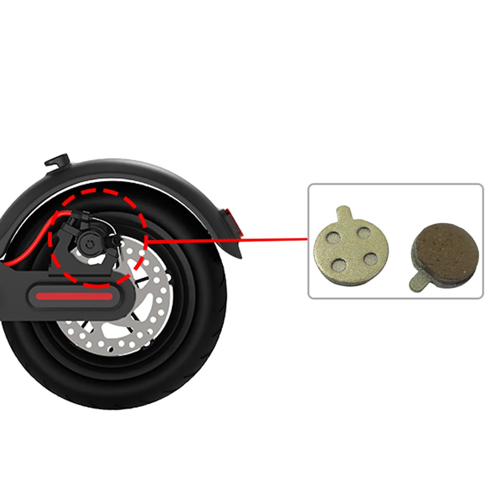 

1 Pair Disc Brake Pads For Xiaomi PRO Electric Scooter Accessories Metal Gold Mountain Bike Road Bicycle Cycling Part