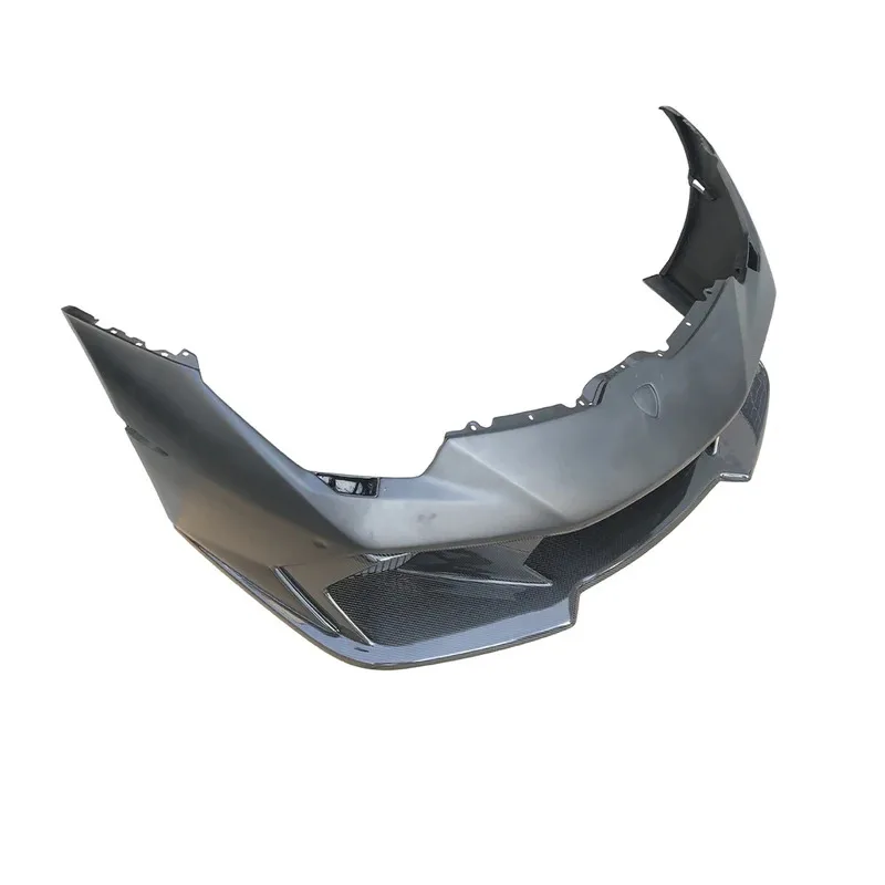 High Quality New Carbon Fiber Car Body Kit V Style Front Bumper Lip Diffuser Sp For Lamborghini Huraca