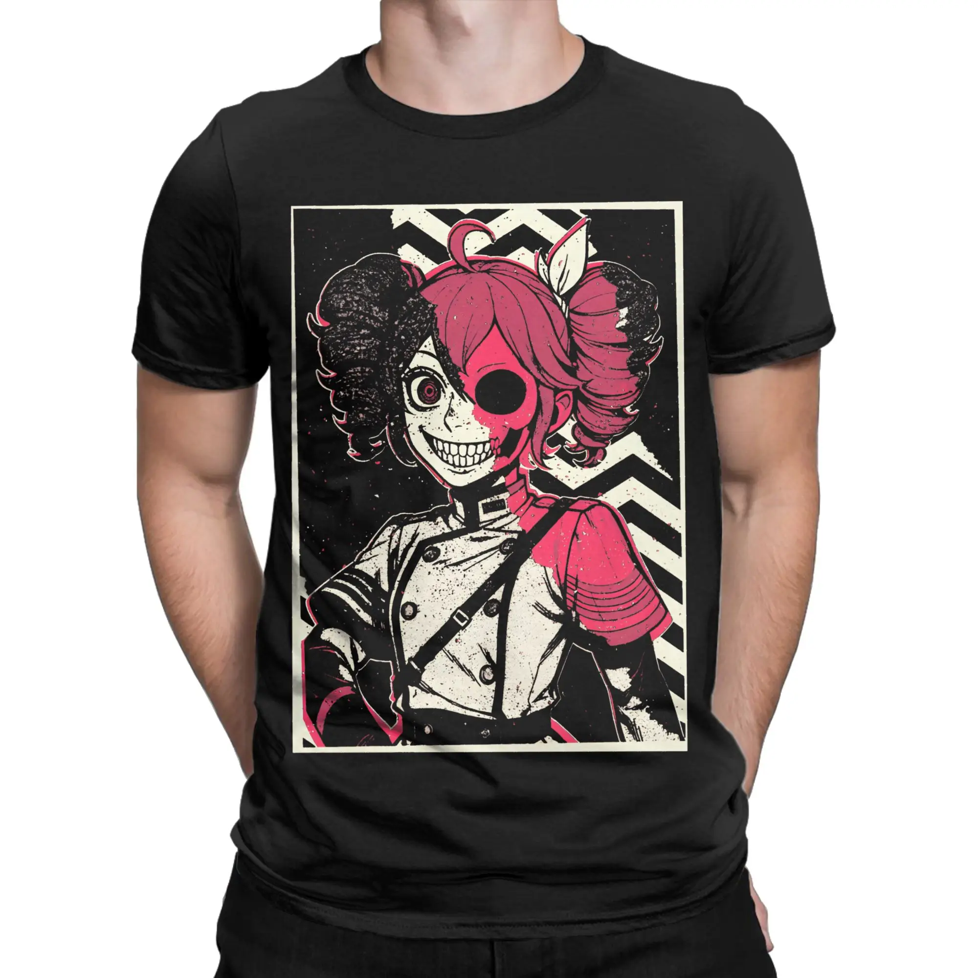 Kasane Teto Men Women T Shirts Virtual Singer Fashion Tee Shirt Short Sleeve Crew Neck T-Shirts Pure Cotton Plus Size Clothing