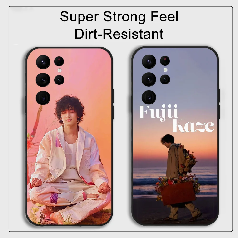 F-Fujii K-Kaze Music Чехол для телефона Samsung S series s20 s21 s22 s23 s24 FE Plus Ultra TPU Мягкий и приятный для кожи чехол