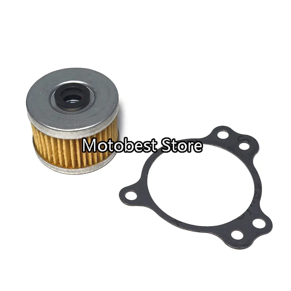 Motorcycle Oil Filter Gasket Filter Element Cover For Loncin Voge 300R / Rr LX300-6A / 6F LX300GS-B 300AC 300GY RALLY 300DS