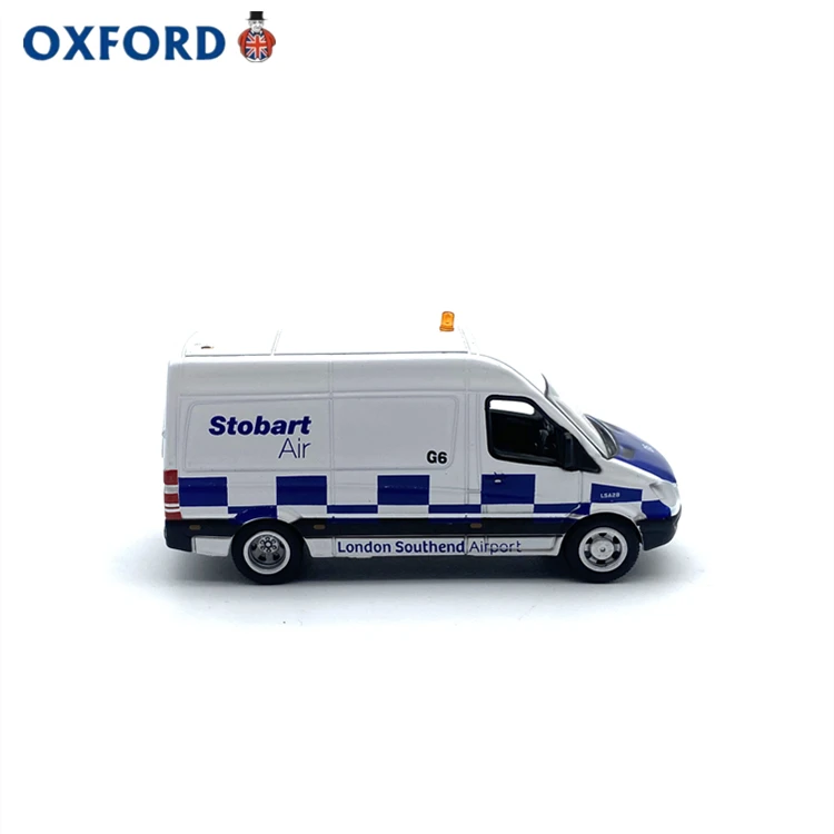 Diecast OXFORD Escala 1:76 Oxford BENZ Stolbart Van Liga Modelo de Carro Brinquedo Colecionável Presente Lembrança Display Ornamento