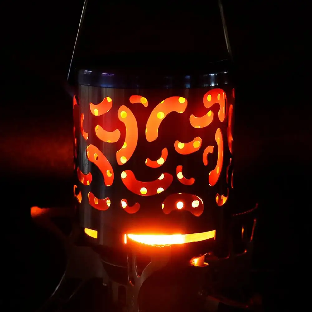 

Портативная походная плита, палатка из нержавеющей стали, нагревательный чехол, согревающий чехол для печи для уличного туризма, пешего туризма, путешествий, барбекю