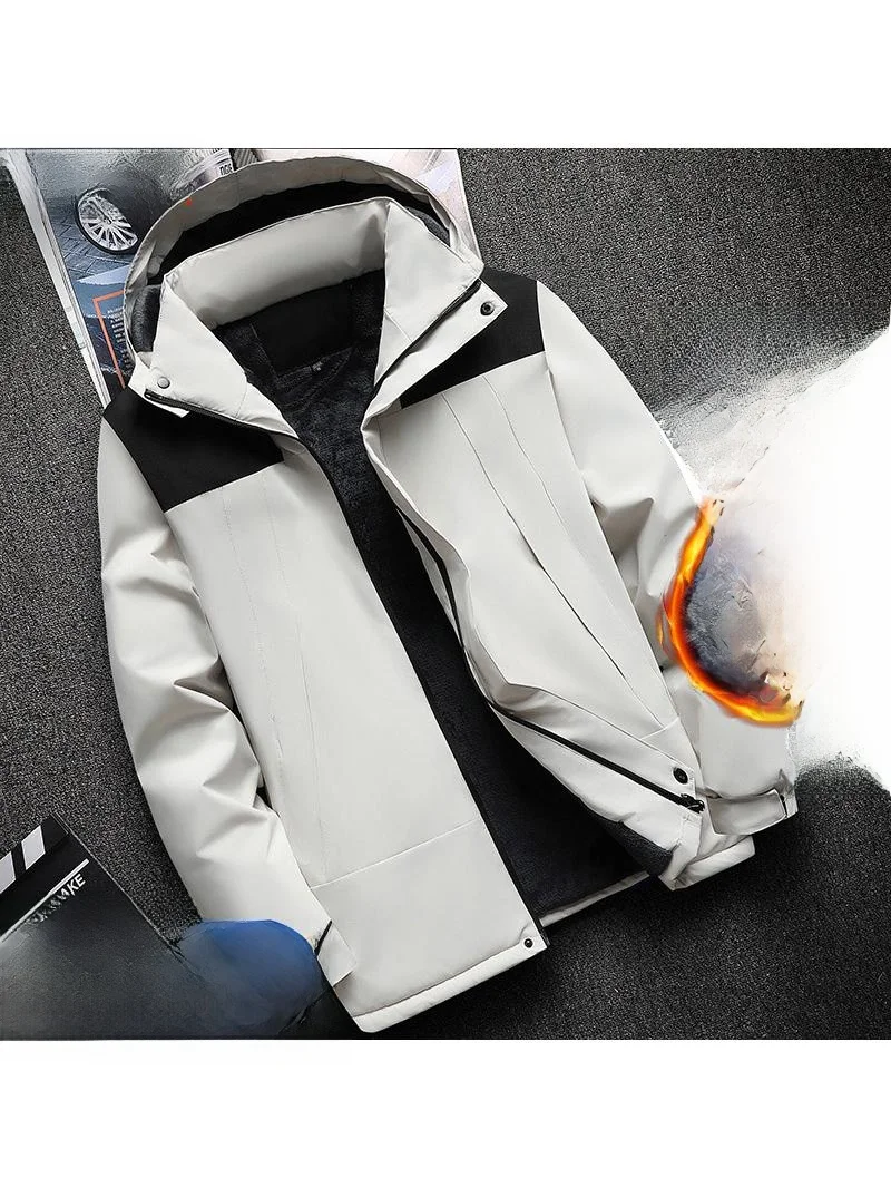 

Утепленная зимняя рабочая куртка Thiened Fce, очень теплая, с хлопковым наполнителем, для холодных складских помещений