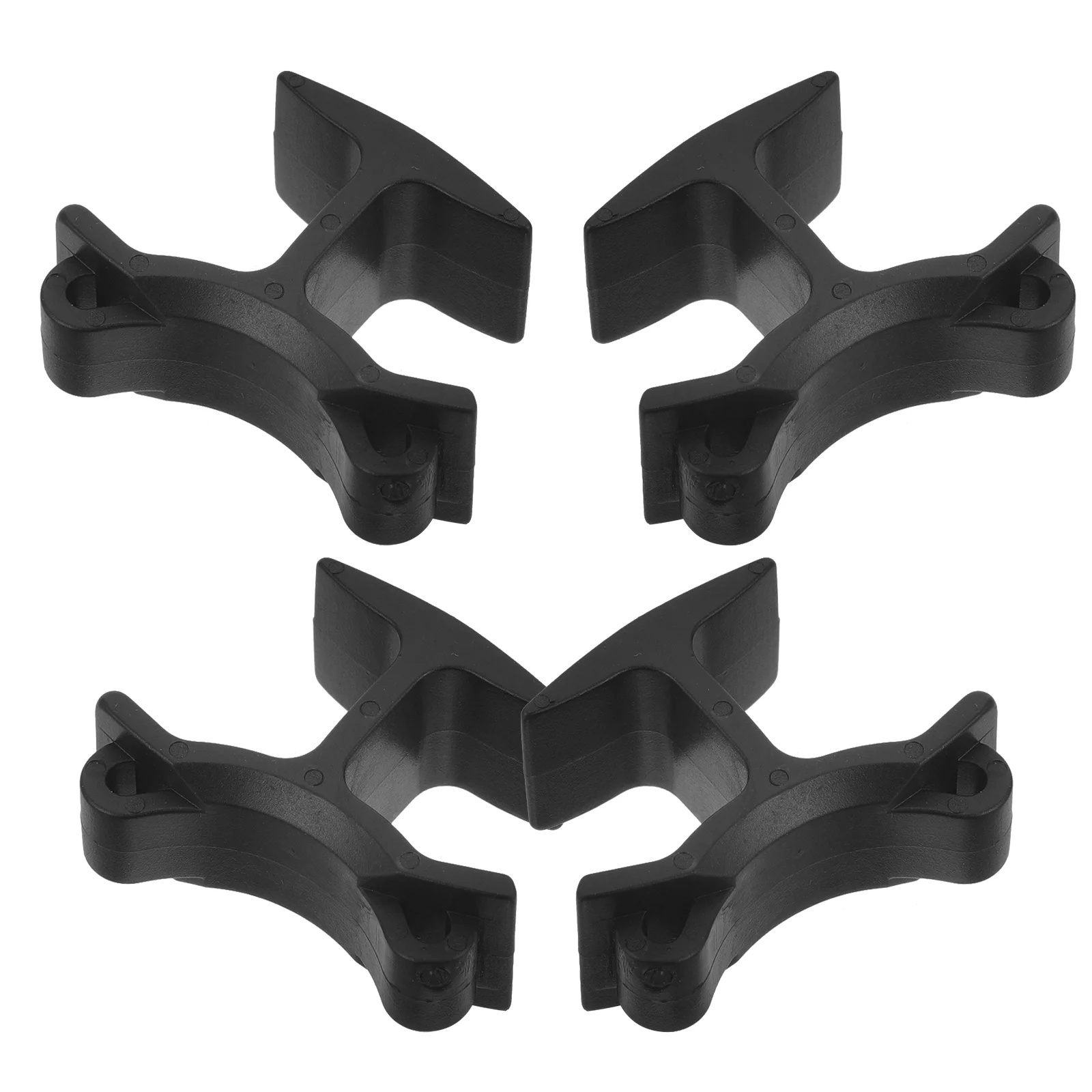 4 Pcs Portable Whistle Finger Clip Whistles 350X300X150CM Pvc Clips for Sport